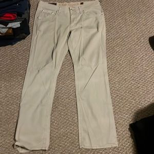 Rock Revival Jeans Beige Size: 36W/33L/19inseem